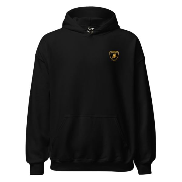 Hoodie blanca LAMBORGHINI AVENTADOR(Frente)