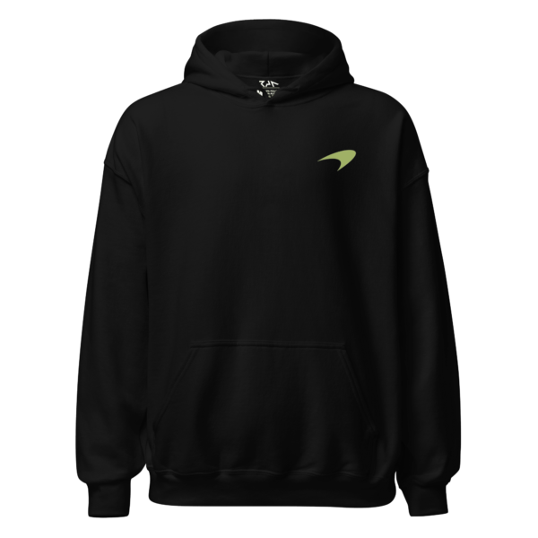 Hoodie olivo MCLAREN 720S.Frente