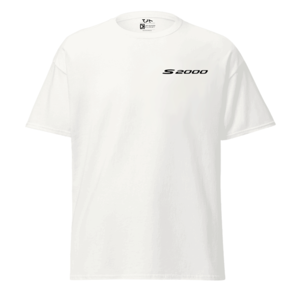 Playera blanca HONDA S 2000 SUKI F&F(Frente)