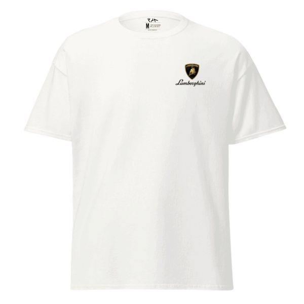 Playera blanca LAMBORGHINI AVENTADOR(Frente)