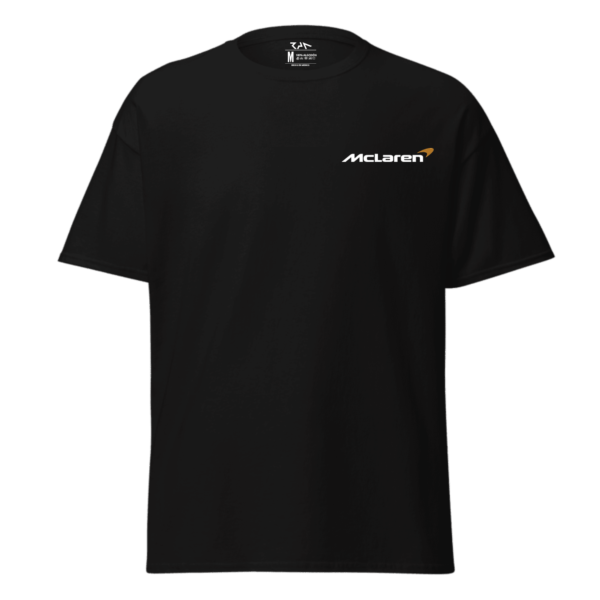 Playera negra McLaren 720 S.Frente