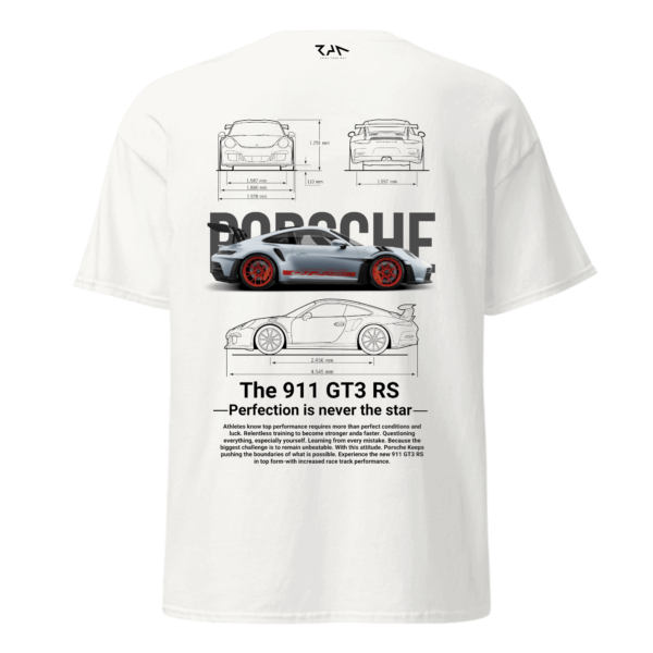 Playera blanca PORSCHE GT3 RS