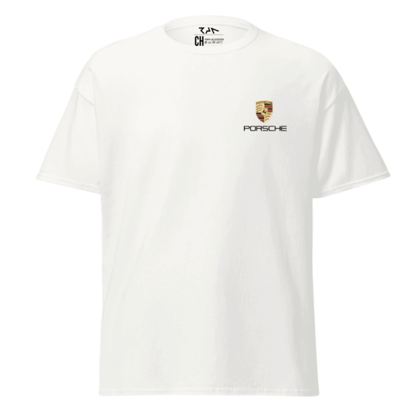 Playera blanca Porsche GT3RS blanca.Frente