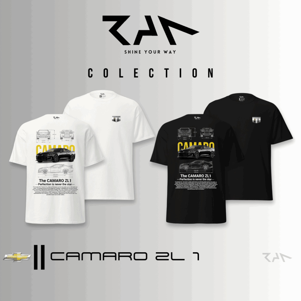 RAN STORE Colección playeras Camaro ZL1