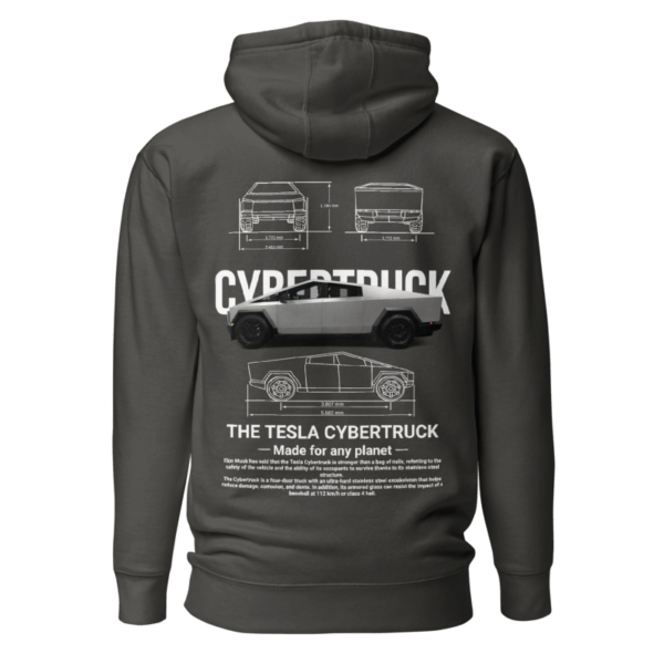 Hoodie TESLA CYBERTRUCK - Image 10