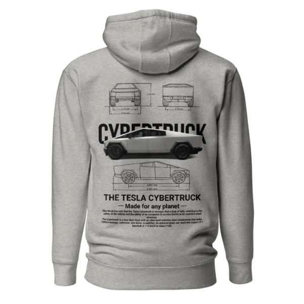 Hoodie TESLA CYBERTRUCK - Image 6