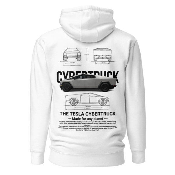 Hoodie TESLA CYBERTRUCK - Image 8